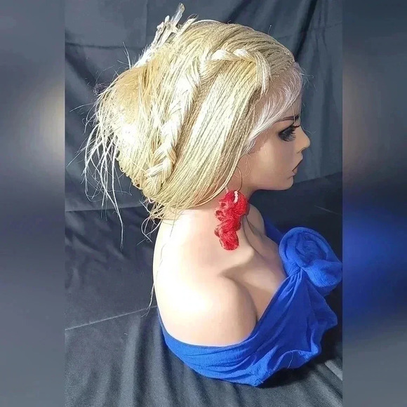 Stunning Style Revolution: 100% Handmade Micro Millions Braided Full Lace Wigs". - Picture 7 of 17